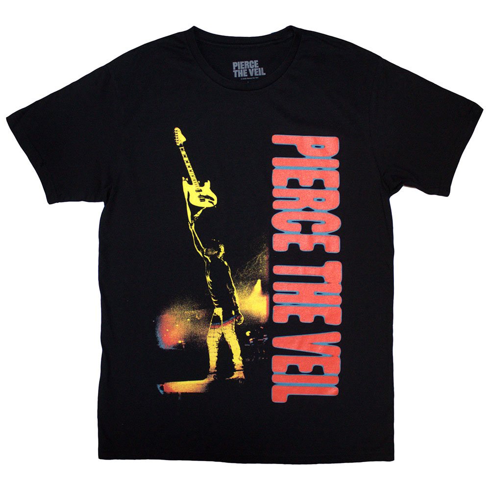 Pierce The Veil - Guitar Swing Heren Tshirt - Zwart
